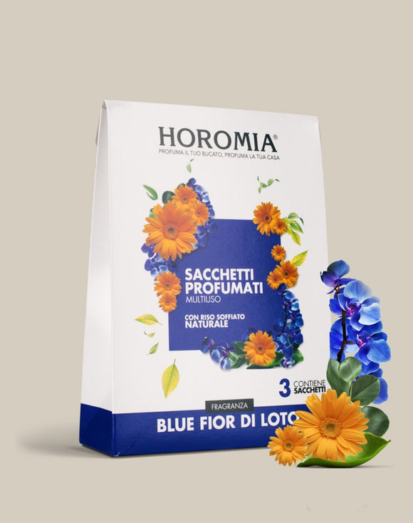 Sacchetti profumati Blue fior di loto