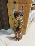 Gattone in legno  m