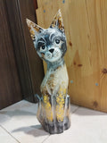 Gattone in legno s
