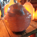 Lampada di sale braciere